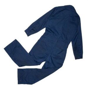 Utility Coveralls Zips/Snaps Work, Mechanic, Non-Insulated Long Sleeve Overalls